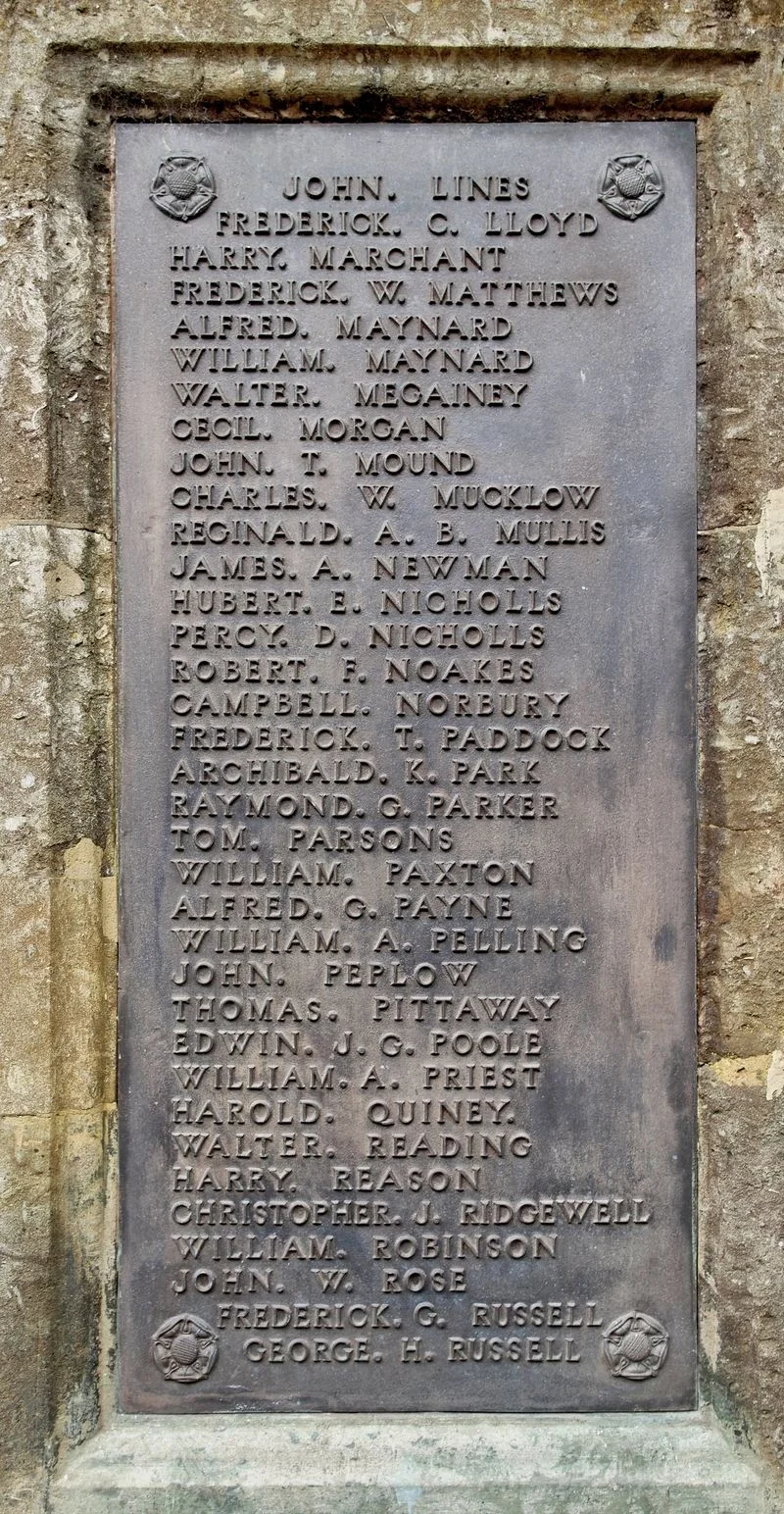 Stratford-on-Avon, W.W.1., War Memorial