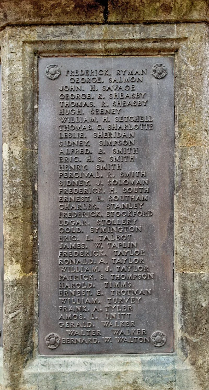 Stratford-on-Avon, W.W.1., War Memorial