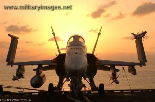 Sunset Over the Hornet