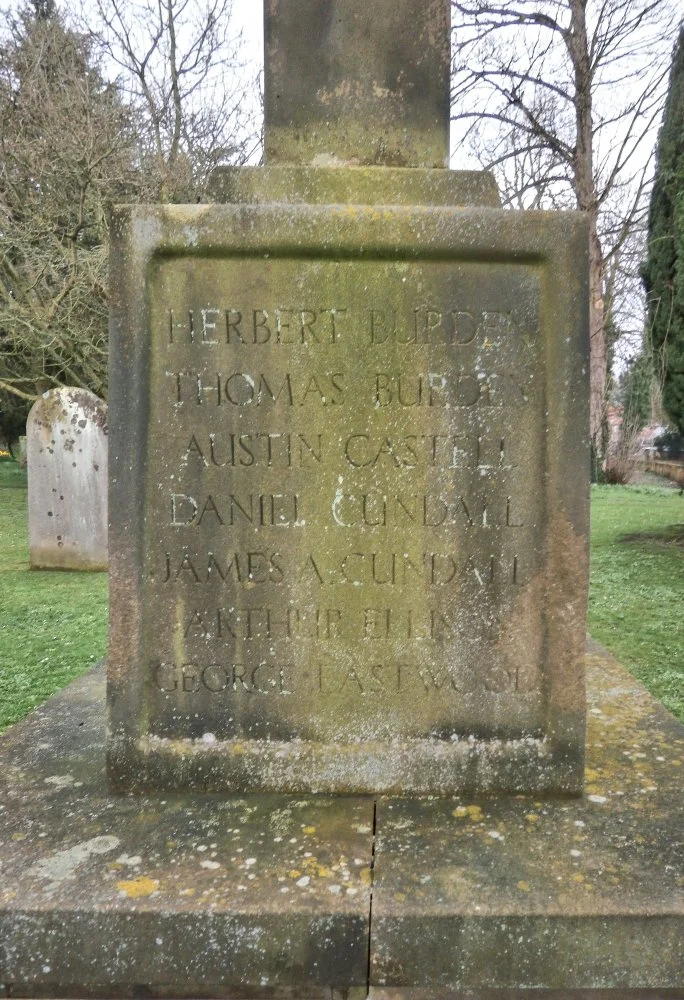 Sutton On The Forest, Yorkshire, War Memorial