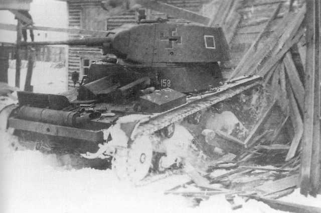 T-26 demolishing