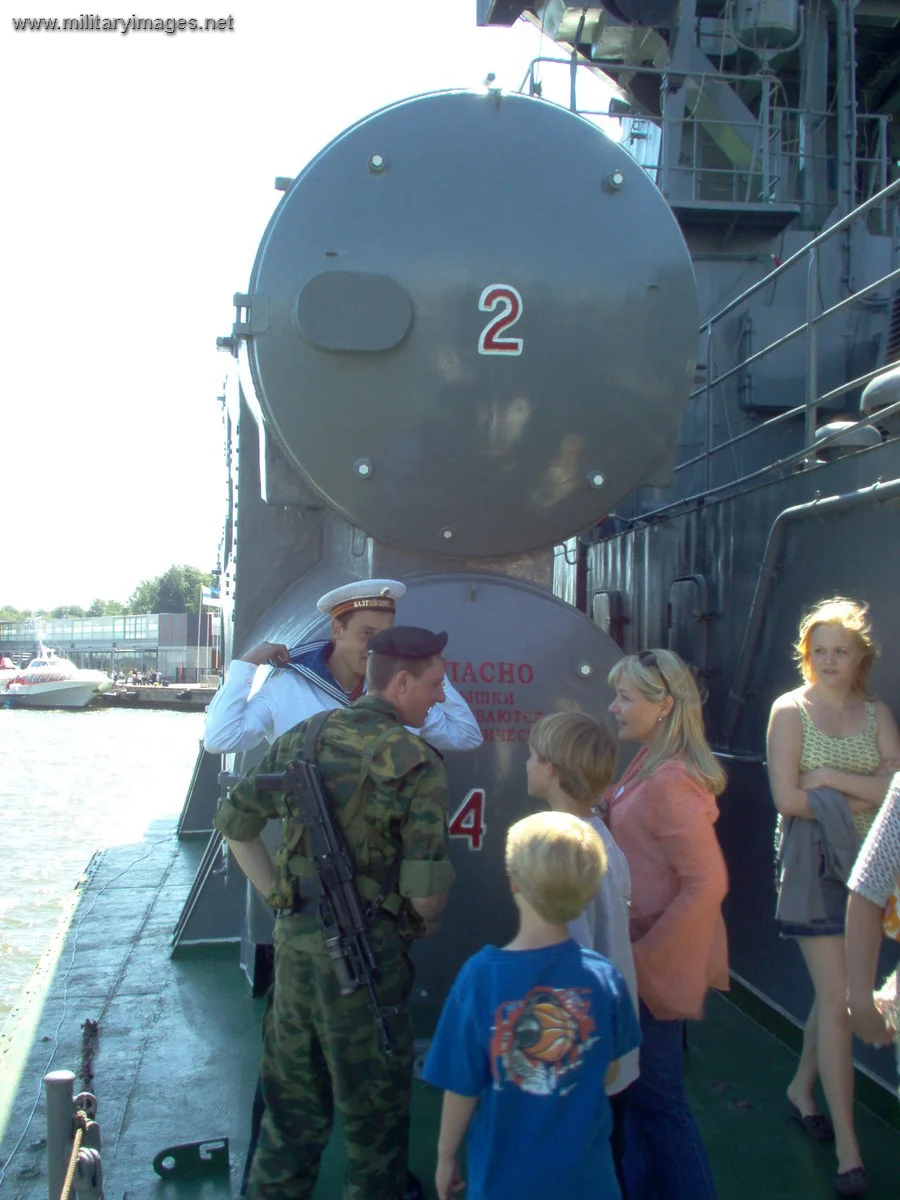 Tarantul class Missile Corvette MORSHANSK in Helsinki