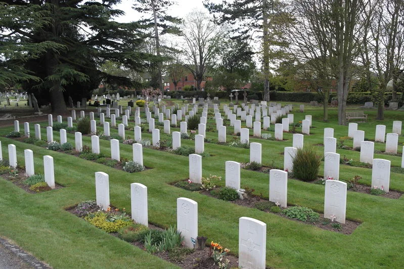 The Fallen in Stratford on Avon Cemetery