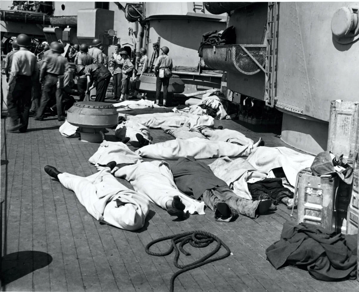 The fallen on USS Savannah