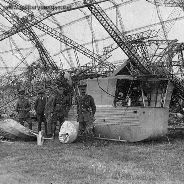 The Gondola from a crashed Zeppelin