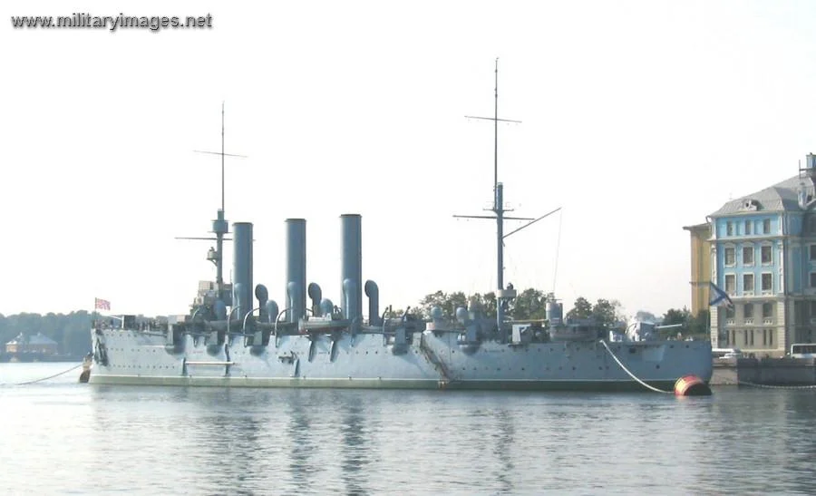 The museum ship, cruiser Aurora