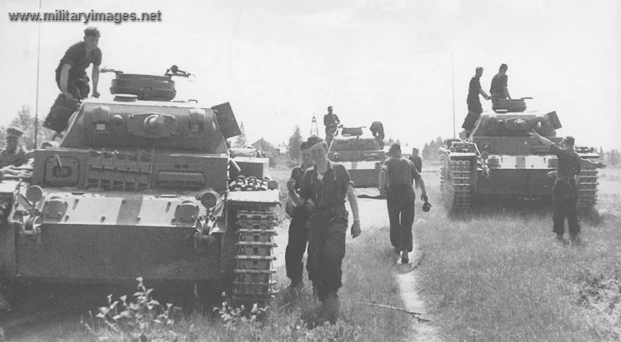 Three Pz.Kpfw III tanks | A Military Photo & Video Website