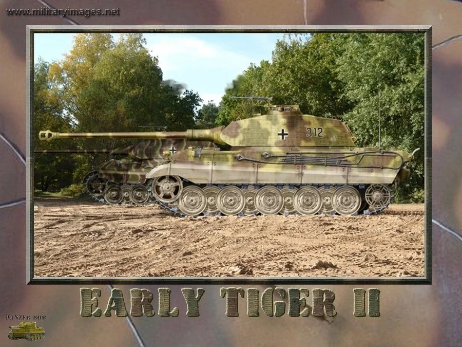 Tiger II Ausf B Early Production Turret | A Military Photos & Video Website