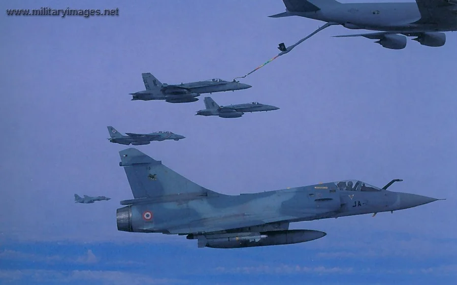 Tomcats Hornets And Mirages During Operation Deny Flight.