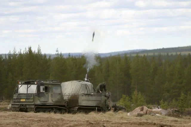 Tracked 120mm mortar