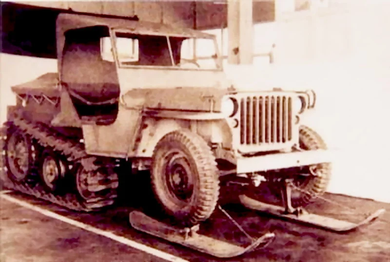 Tracked Military Jeep