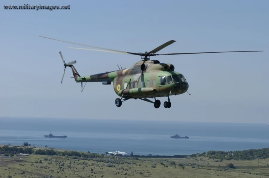 Ukrainian Mi-8 transport helicopter