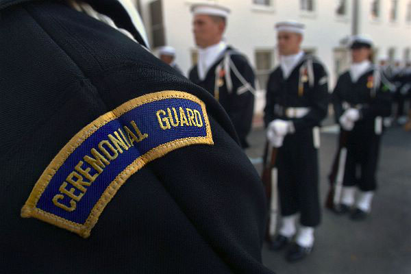 US Sailors Ceromonial Guard