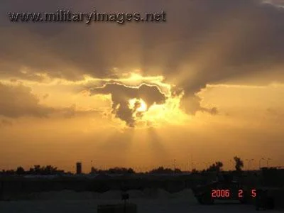 USA cloud over Iraq