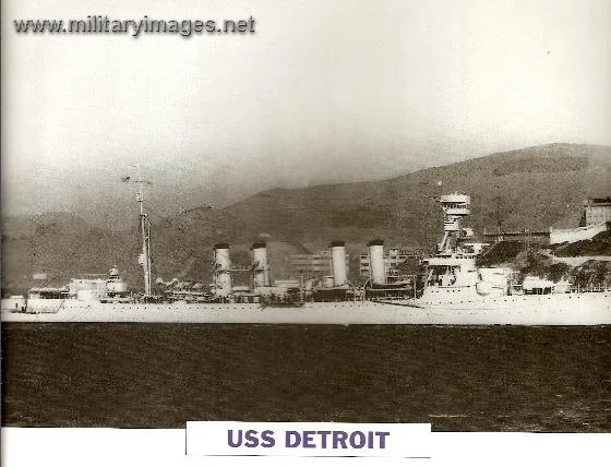 USS Detroit Cruiser