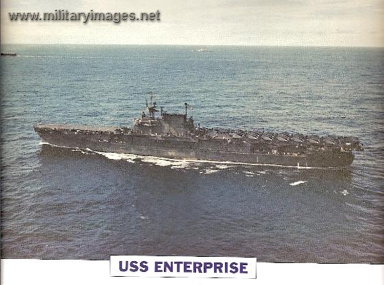 USS Enterprise Aircraft Carrier. (1936)