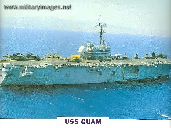 USS Guam Landing Craft