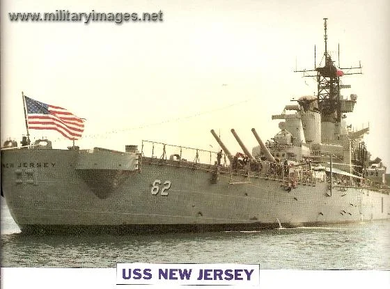 USS New Jersey Battle Ship