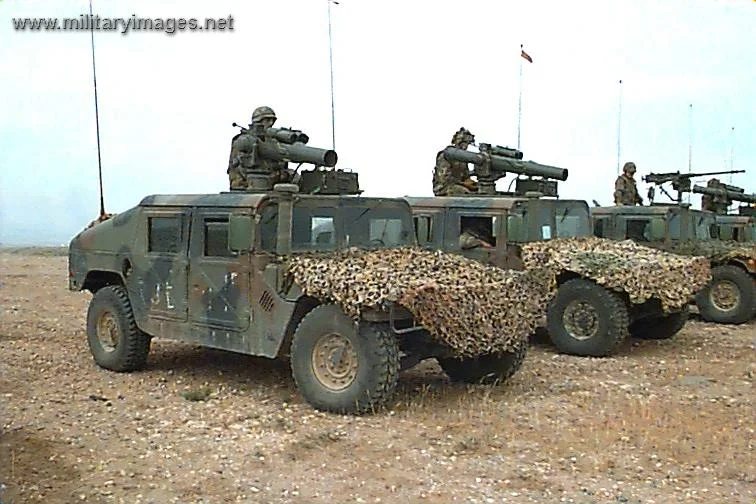 Various types of Spanish Hummers stand ready