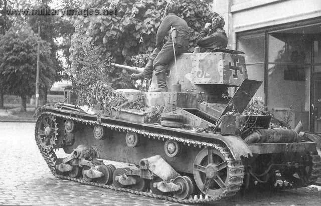 Vickers-Armstrongs 6 Ton Tank in Viipuri