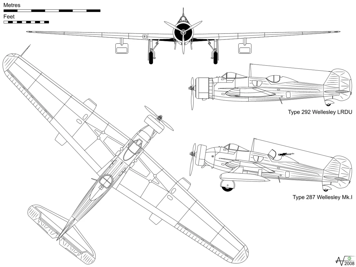 Vickers Wellesley Light Bomber