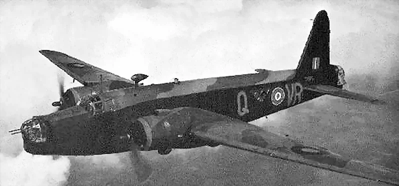 Vickers Wellington Bomber RAF