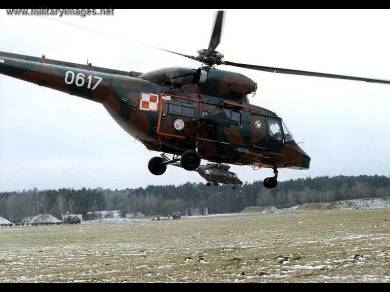 W-3 Sokol helicopter - Polish Army