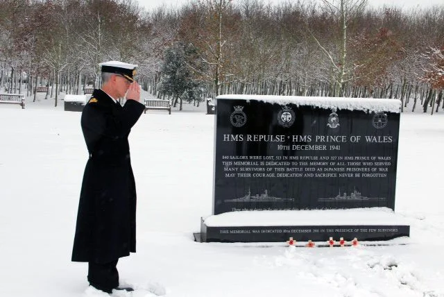 War Memorial HMS Prince of Wales & HMS Repulse