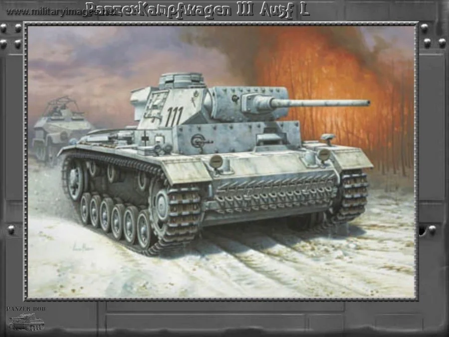 Winter Pz Kpfw III Ausf L