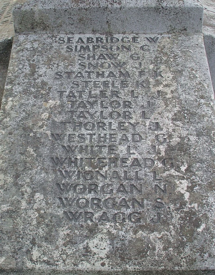 Wolstanton War Memorial Staffordshire