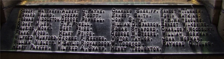 Worcester Cathedral Bell Ringers Memorial