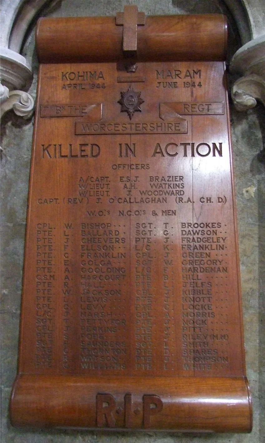 Worcestershire Regiment, 7th Battalion Memorial