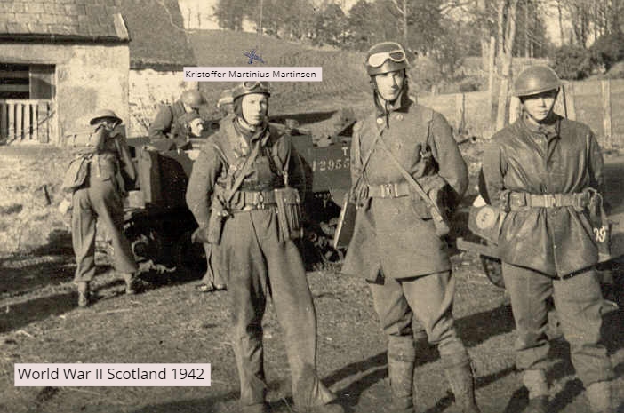 World War II Norwegian Soldiers In Scotland