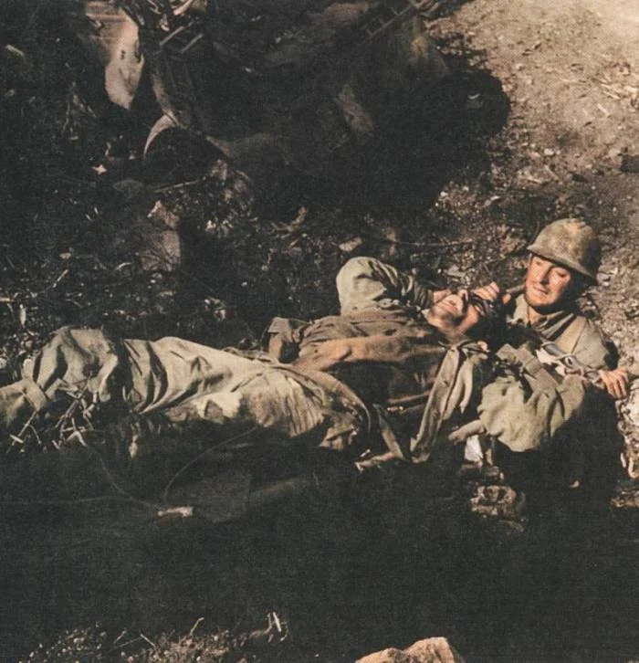 Wounded French Soldier | A Military Photo & Video Website