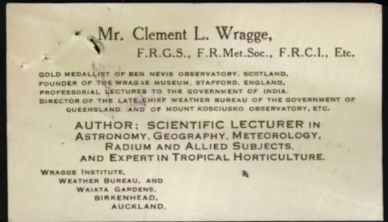 Wragge Info On His Father