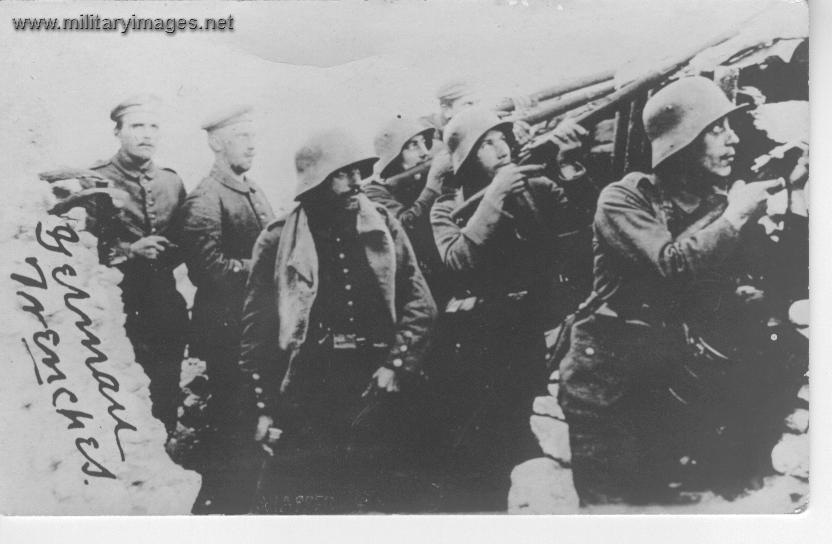 WW1  German Trnches