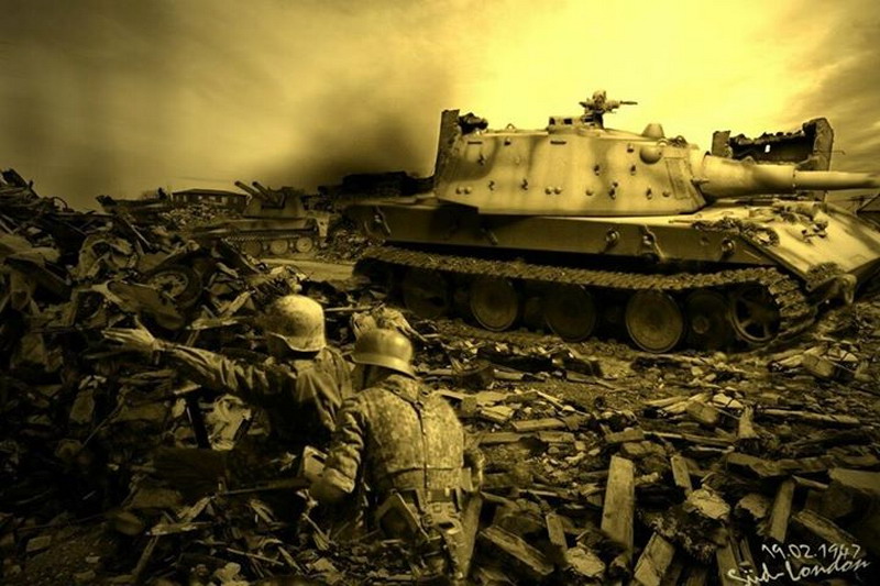 WW2 tank art