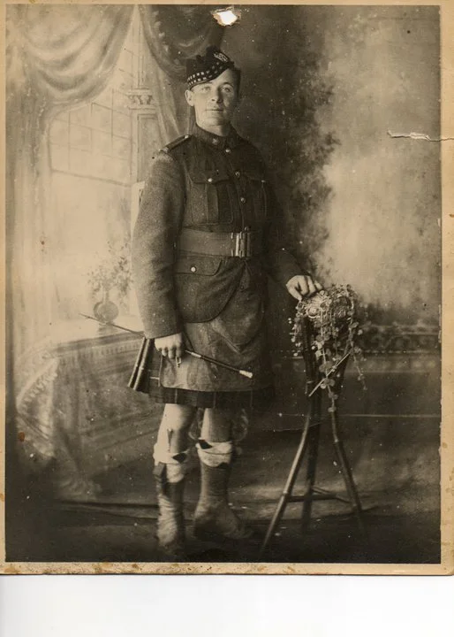 WWI Scottish Soldier