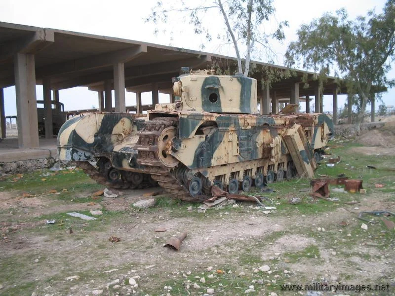 WWII Churchill Tank