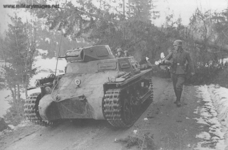 WWII Panzer Kampfwagen I Ausf A Norway