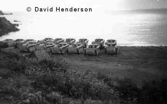 Buffalo Tracked Beach Assault Vehicles on Chian Tuffia beach Malta